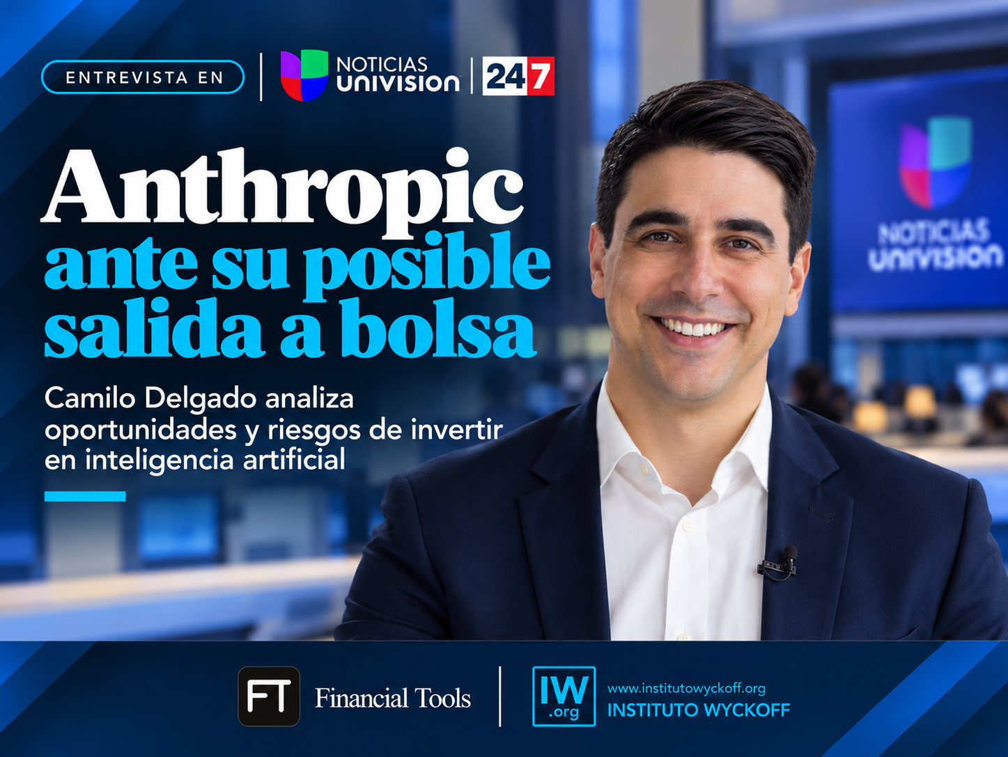 Anthropic ante su posible salida a bolsa: Camilo Delgado analiza las oportunidades y riesgos de invertir en inteligencia artificial